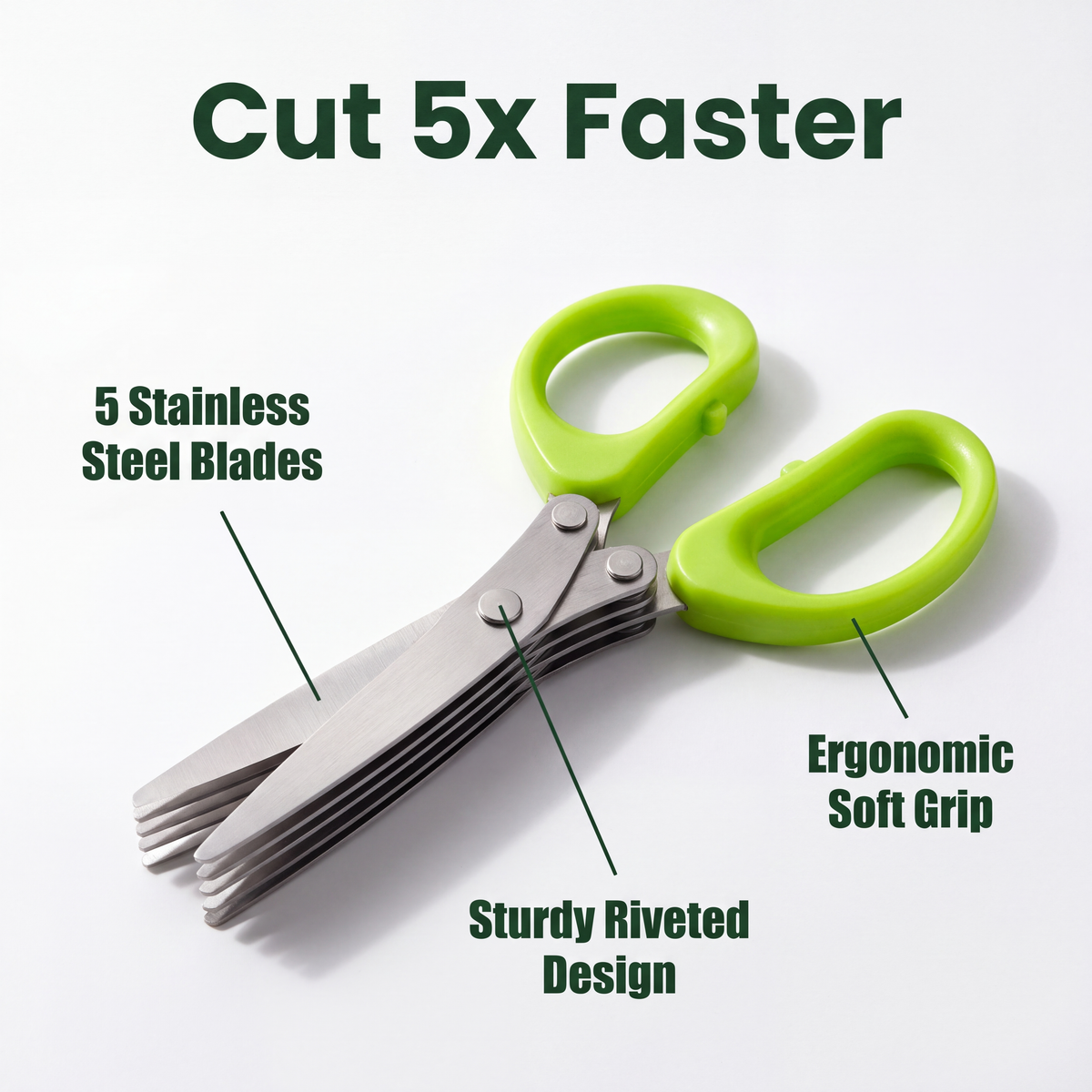 Giftori™ Multi-Blade Herb Scissors