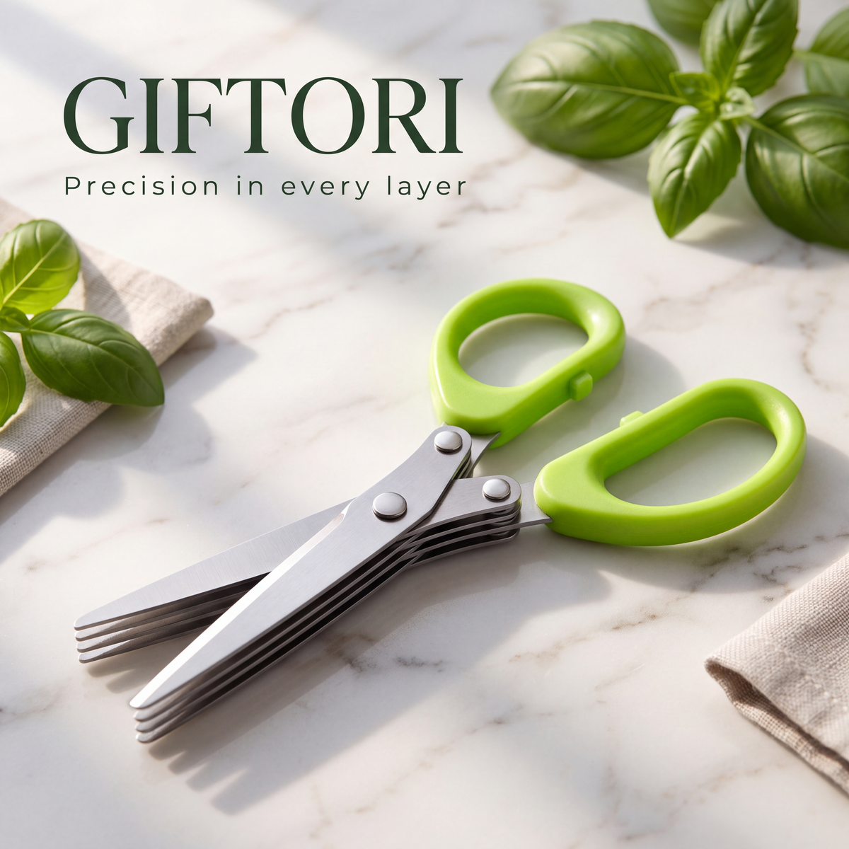 Giftori™ Multi-Blade Herb Scissors
